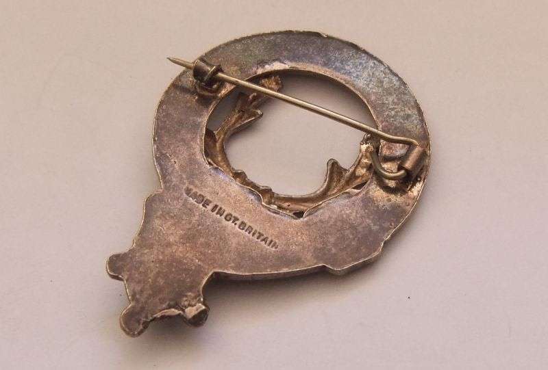 A RARE OLD SCOTTISH CLAN KILT PIN """GUIDICH ANRICH""" IN GOOD CONDITION