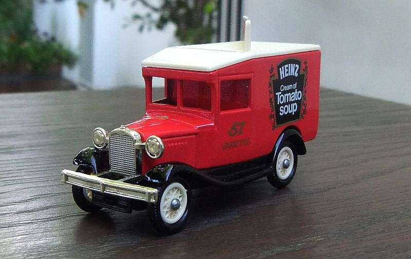 WOW !! A DETAILED VINTAGE 1983 DIE CAST METAL MODEL BY LLEDO ENGLAND ISSUED TO ADVERTISE ""HEINZ""