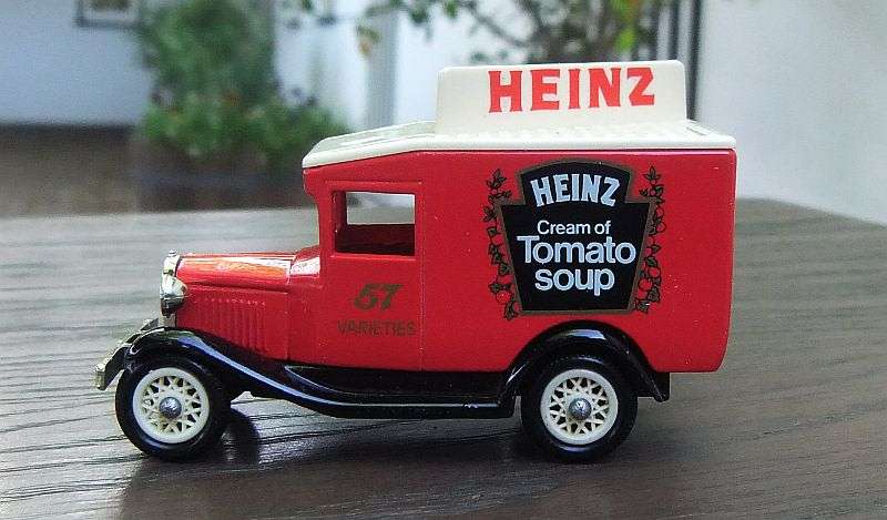 WOW !! A DETAILED VINTAGE 1983 DIE CAST METAL MODEL BY LLEDO ENGLAND ISSUED TO ADVERTISE ""HEINZ""