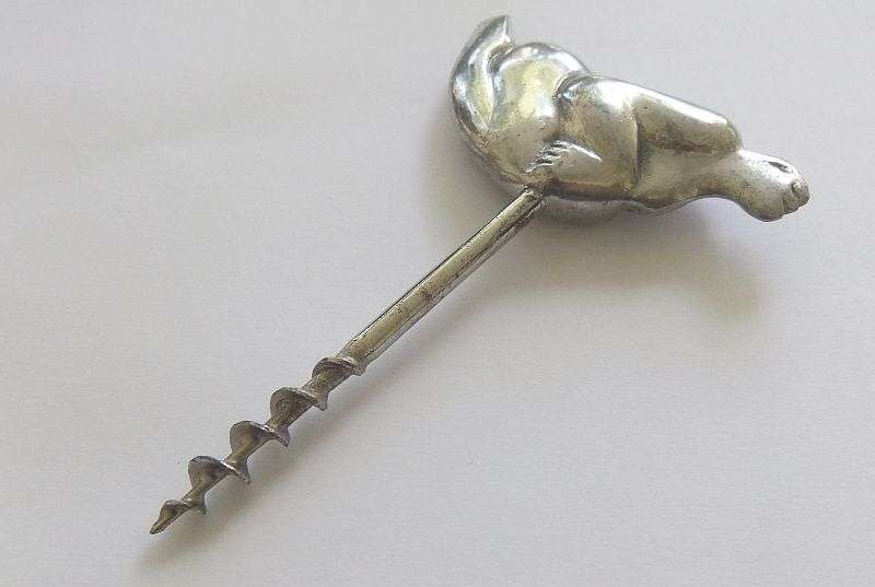 WOW !! AN ABSOLUTELY COOL CORKSCREW DESIGNED BY THE FAMOUS CARROL BOYES ...CLEARLY MARKED !!