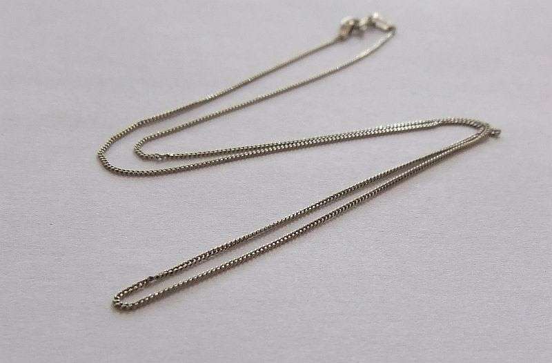 FIVE AVAILABLE !! DAINTY LADIES GENUINE SOLID STERLING SILVER NECKLACES !! BID PER NECKLACE !!