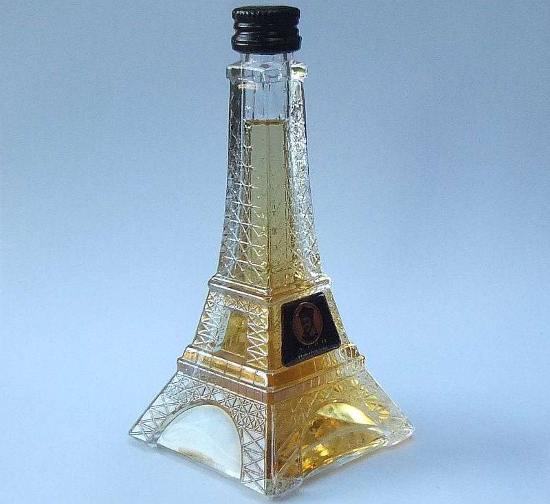 WOW !! SEALED !! 50ML VINTAGE MINIATURE !! 43 % ALCOHOL ..."" RICHELIEU BRANDY "" EIFFEL TOWER