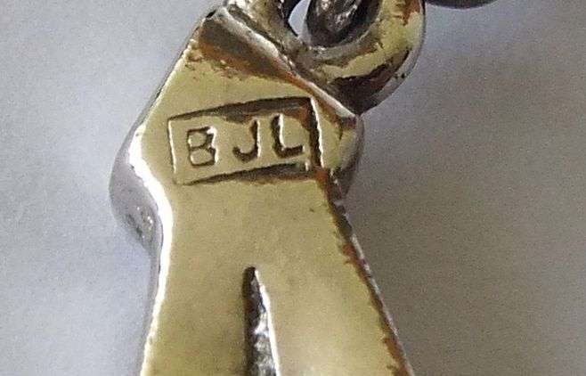 SUPER RARE !! A VINTAGE DESIGNER ""BJL"" NECKLACE - BOHEMIAN JEWELLERS LIMITED !! 1960`S !! WOW !!