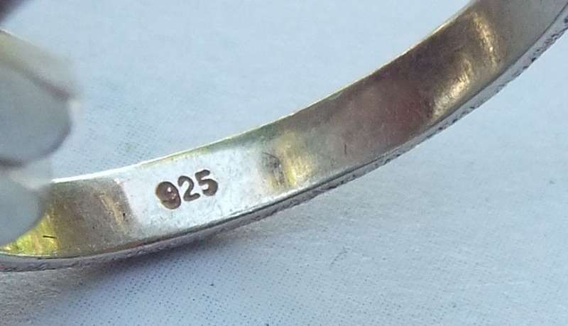 WOW !! A GORGEOUS SOLID STERLING SILVER ""RUSSIAN"" WEDDING BAND TRIPLE RING !! MUST SEE !!