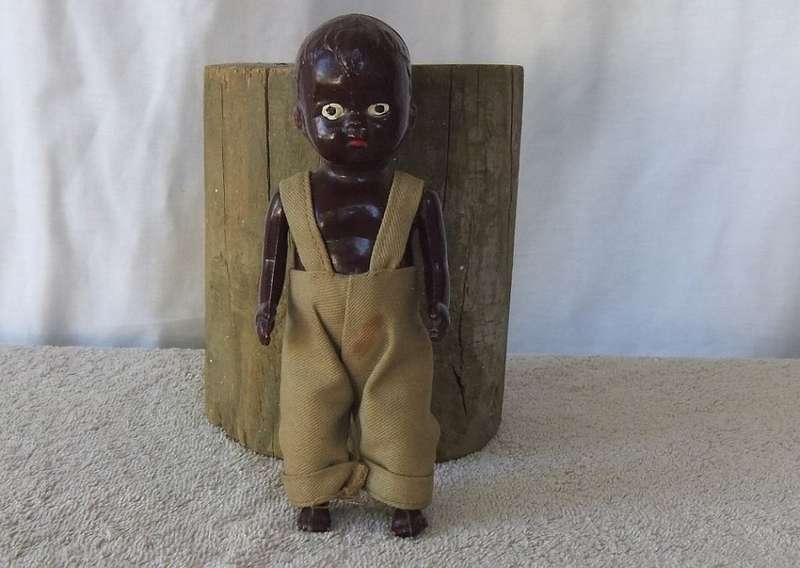HEY !! WHEN LAST DID YOU SEE THIS GUY ? MADE IN JOHANNESBURG ..1960`S OR 1970`S...CUTE AFRICANA !!