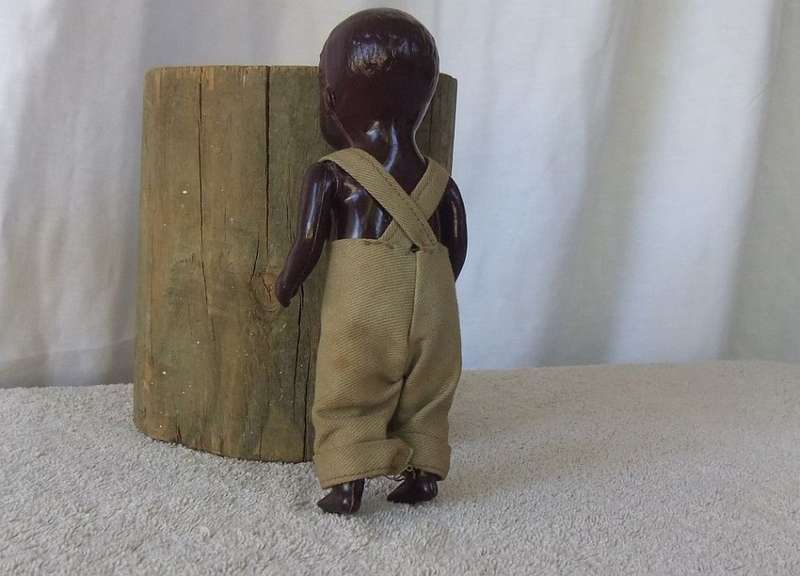 HEY !! WHEN LAST DID YOU SEE THIS GUY ? MADE IN JOHANNESBURG ..1960`S OR 1970`S...CUTE AFRICANA !!