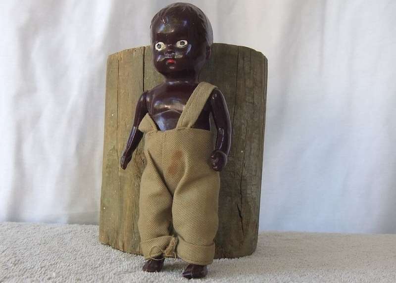 HEY !! WHEN LAST DID YOU SEE THIS GUY ? MADE IN JOHANNESBURG ..1960`S OR 1970`S...CUTE AFRICANA !!