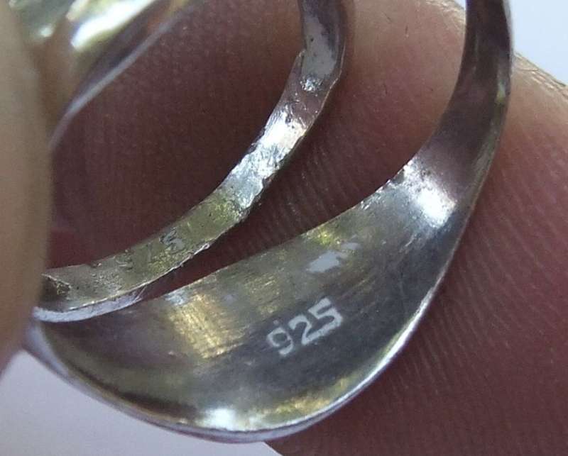 OH YEAH !! DEAL TIME !! FIVE SOLID STERLING SILVER RINGS FOR YOUR WINNING BID !! TAKE THE LOT !! WOW