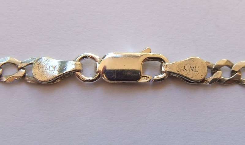 RARELY SEEN !! A STERLING SILVER DESIGNER CHAIN RING PLUS A STERLING SILVER BRACELET !! SWEET DEAL !