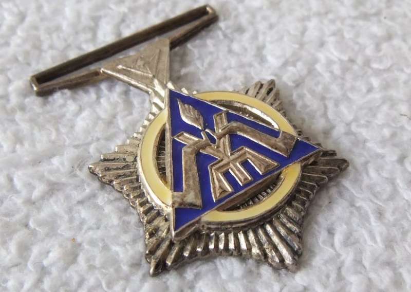 5 MEDALS AWARDED TO THE SAME OFFICER-COMBATTING TERRORISM , MERIT , FAITHFUL SERVICE- 3 STERLING SIL