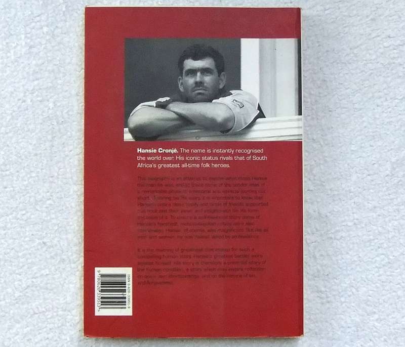 THE HANSIE CRONJE STORY - GARTH KING - FREE COMBINING