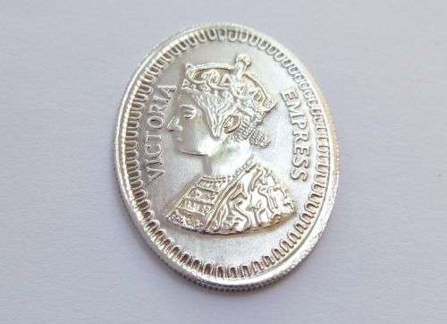 A MARVELOUS SOLID .999 FINE SILVER ` VICTORIA EXPRESS ` 10 GRAM INGOT / TOKEN FOR THE INVESTOR !!
