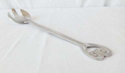ONE HALF OF A SET OF SALAD SERVERS BY CARROL BOYES !! THE SET SELLS FOR $124.99 - BARGAIN HERE !!