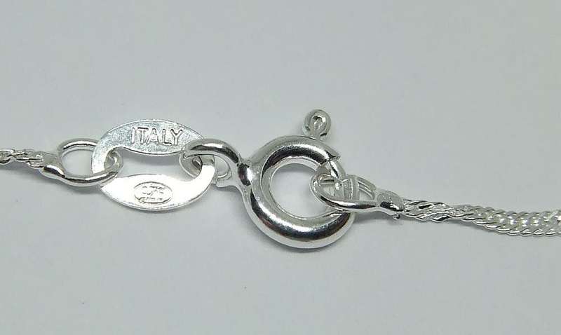 R1 START !! A 40 CM STERLING SILVER NECKLACE & STERLING SILVER TREE OF LIFE PENDANT - FREE COMBINING
