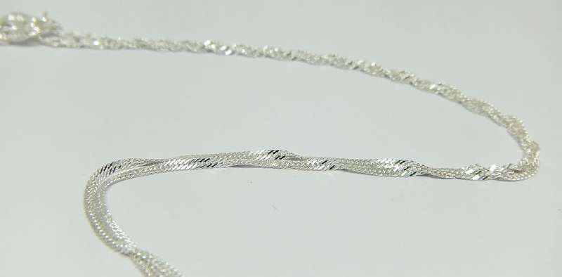 R1 START !! A 40 CM STERLING SILVER NECKLACE & STERLING SILVER TREE OF LIFE PENDANT - FREE COMBINING