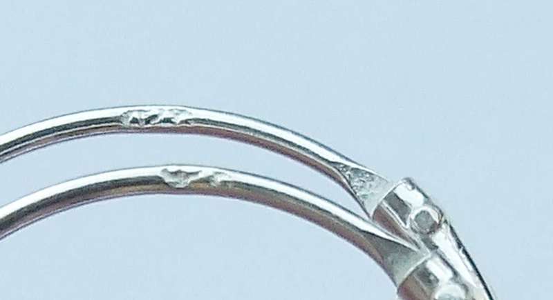 5 Pairs on auction - Genuine sterling silver sleeper earrings - Brand new - Bid per pair