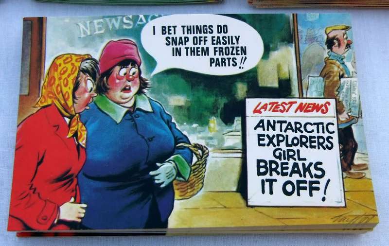 400 Naughty vintage postcards - Unused - You are bidding per postcard - Conversation starters