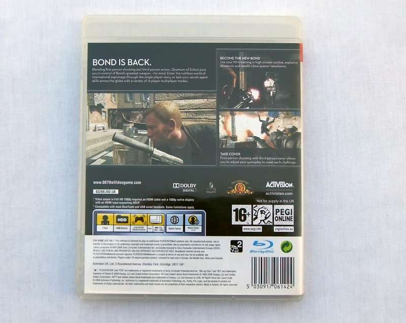 Playstation 3 Game - 007 Quantum of Solace