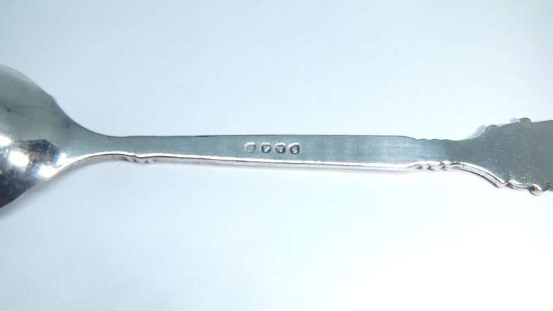 A vintage silverplate teaspoon commemorating the Albert Hertzog tower Johannesburg