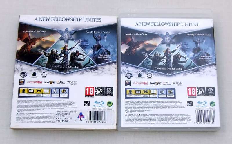 Playstation 3 Game - THE LORD OF THE RINGS - WAR IN THE NORTH