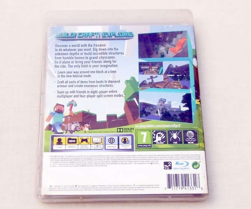 Playstation 3 Game - MINECRAFT - PLAYSTATION 3 EDITION