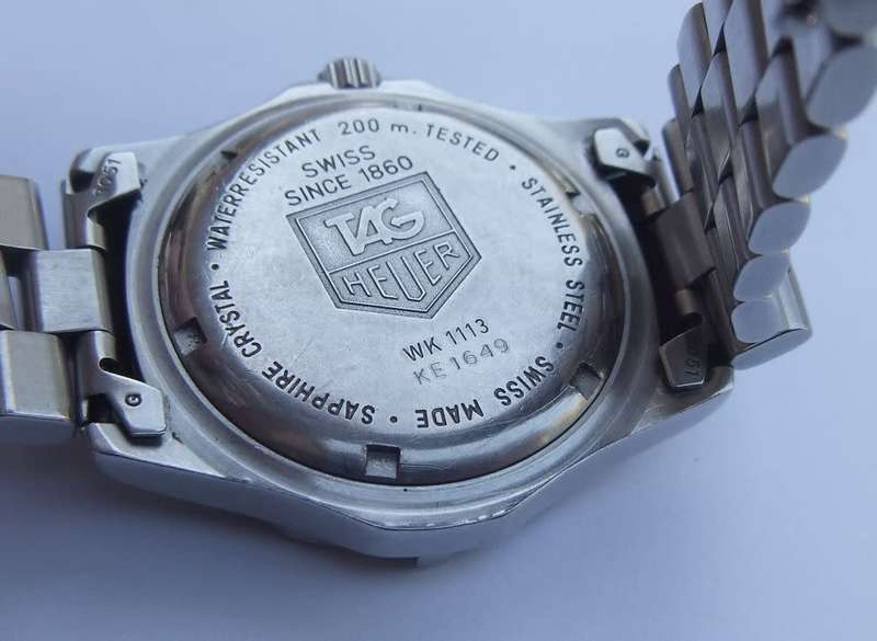 100% ORIGINAL TAG HEUER PROFESSIONAL 2000 MENS SWISS MADE WRISTWATCH IN EXCELLENT CONDITION