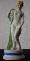JAPANESE STATUE OF LADY - EROTICA - MERRY CHRISTMAS