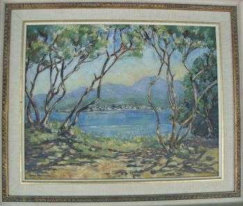 ORIGINAL OIL ON BOARD - SIGNED NANCY HAWTHORNE