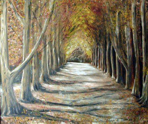 LARGE ORIGINAL OIL ON BOARD BY SIEBERT DE JAGER - POSTAGE R75