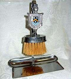 What a cute dustpan and broom set - dumb waiter , perfect for the fireplace