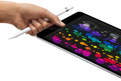 iPad Pro 10.5 2017 Model 256 GB with Keyboard Cover and Apple Pencil