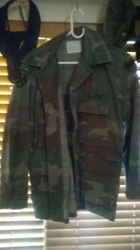 US Army Woodlands Camo Med