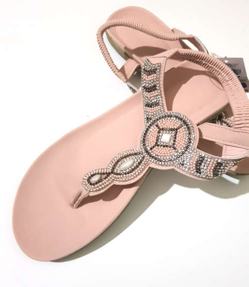 BRAND NEW!!  BEAUTIFUL PINK LADIES SANDALS - SIZE 5 ONLY