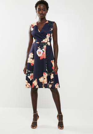 GORGEOUS FIT and FLARE DRESS!! BRAND NEW WITH TAGS!!