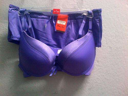 PURPLE BRA & BOYLEG SET