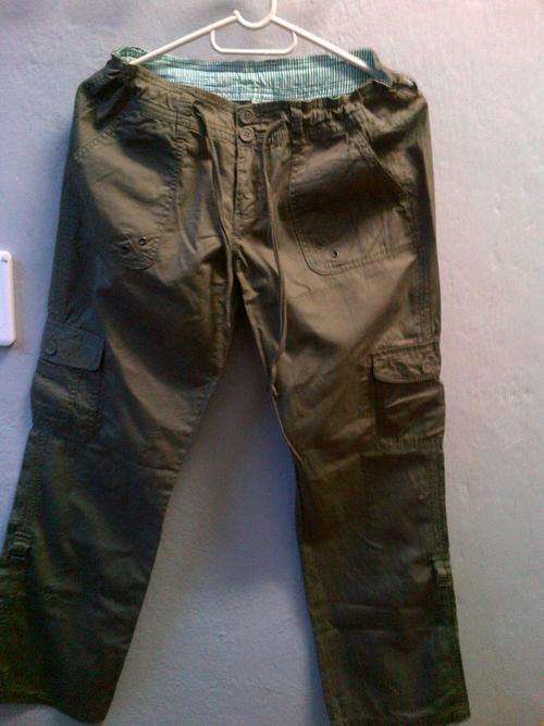 COMFY CASUAL PANTS - CAN ROLL UP AND BE WORN AS 3/4 AS WELL - SIZE 34