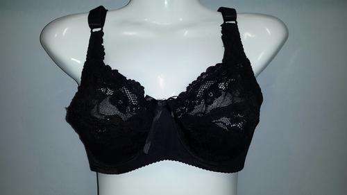 LATE ENTRY!!!! GORGEOUS BLACK LACE DETAIL BRA - D & DD CUPS
