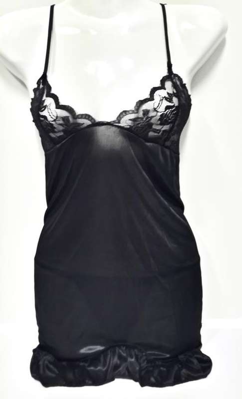 LATE ENTRY!!! STUNNING BLACK BABY DOLL - WITH GIFT BAG!!!