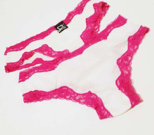 2 PACK PINK & WHITE PANTIES