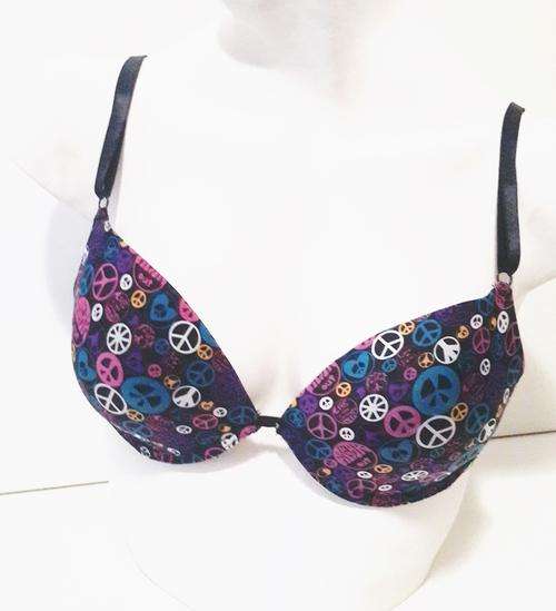 FUNKY "PEACE" SIGN BRA