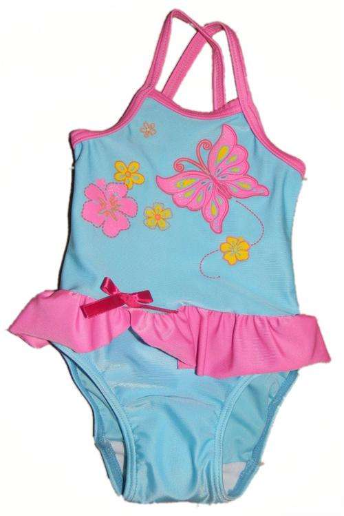 Butterfly and flower Swimming costume