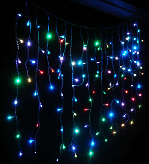 LED Icicle Lights 3m X 50cm