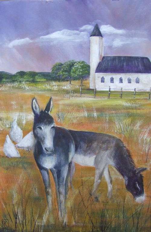 Acrylic by SA artist, Kareni Bester - 430mm x 280mm on canvas