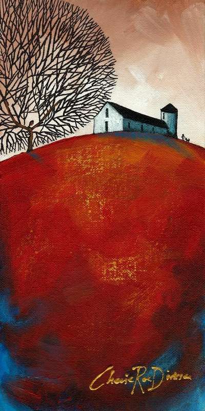 My haven - Acrylic by SA artist, Cherie Roe Dirksen - 152mm x 305mm