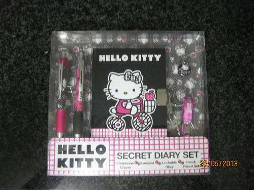 Hello Kitty secret diary set - the perfect gift for girls