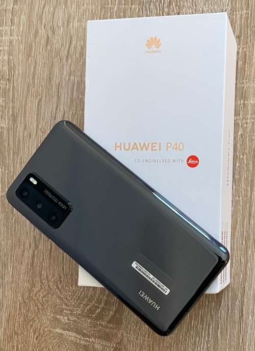 HUAWEI P40 128GB DUAL SIM - BLACK - LIKE NEW - 3 MONTHS WARRANTY