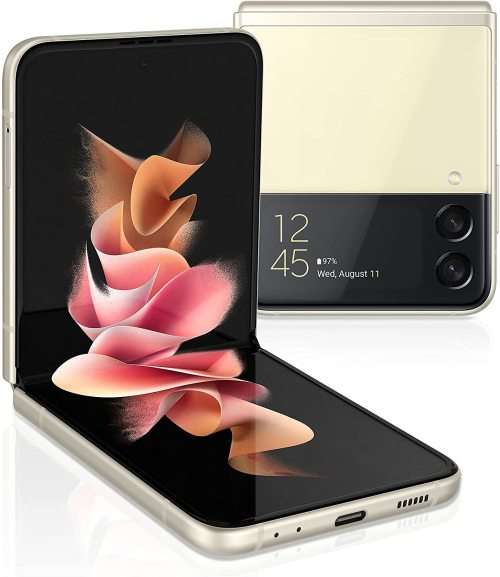 SAMSUNG GALAXY Z FLIP 3 5G 256GB - CREAM - SEALED - 24 MONTHS WARRANTY