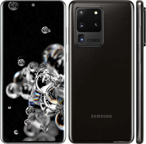 SAMSUNG GALAXY S20 ULTRA 128GB DUAL SIM - BLACK - GOOD CONDITION - 3 MONTHS WARRANTY