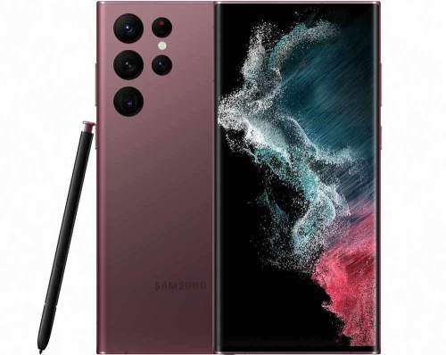 SAMSUNG GALAXY S22 ULTRA 5G 256GB DUAL SIM - BURGUNDY