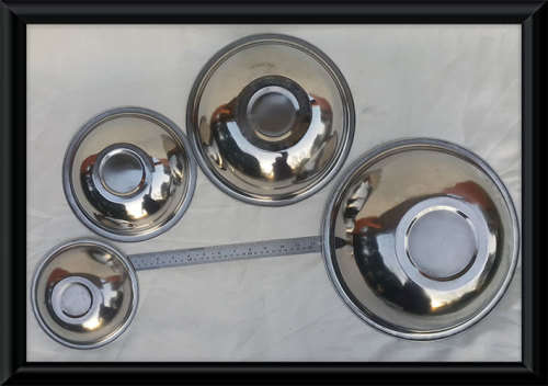Stainless steel mixing bowls